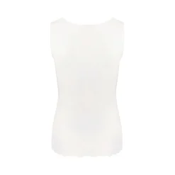 Antigel Simply Perfect VNeck Lace Trim Tank Top