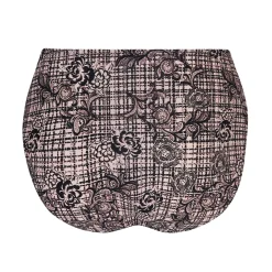 Antigel Tartan Glam High Waist Full Brief