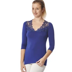 Arianne Teri 3/4 Slv Top