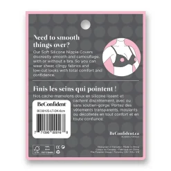 BeConfident Reusable Soft Silicone Nipple Covers