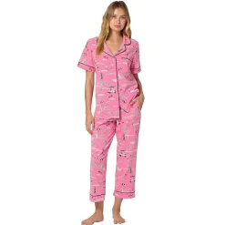 Bed Head Short Sleeve Cropped PJ Set