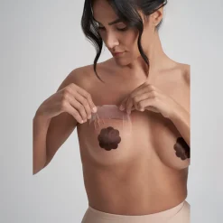 Bye Bra Breast Lift Tape w/ Satin Nipple Covers