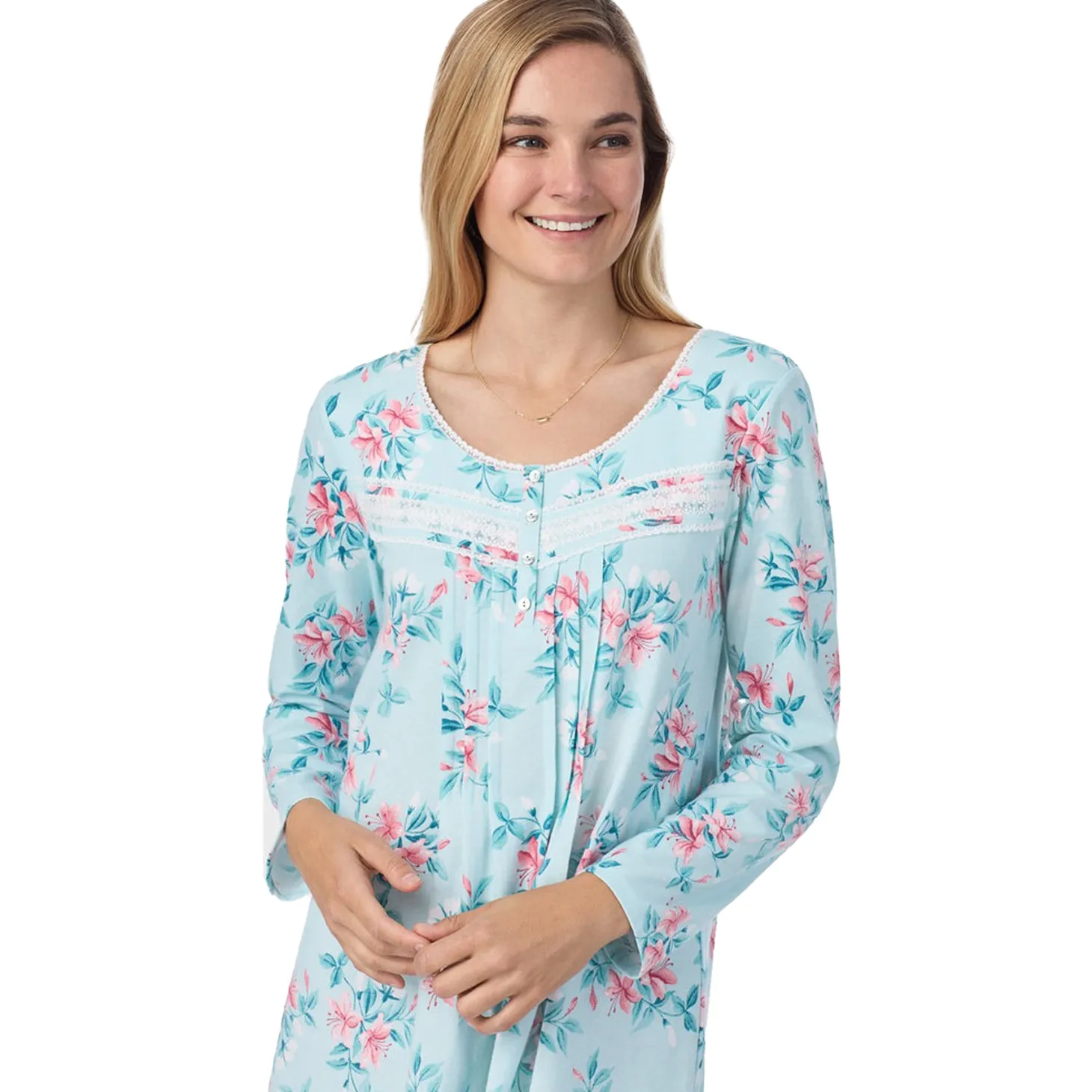 Carole Hochman Long Sleeve Chemise