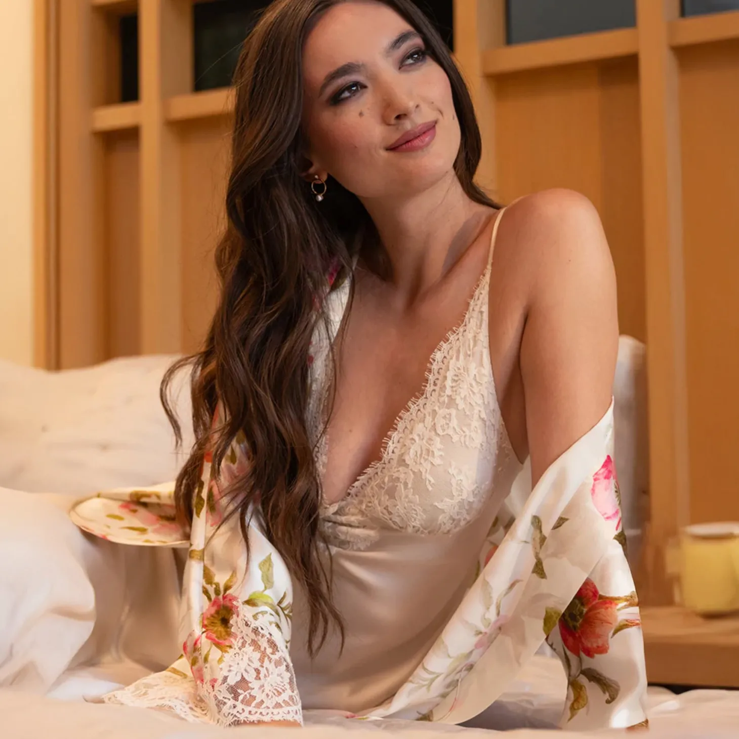 Christine Gazebo Print Robe