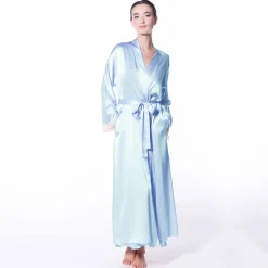 Christine Silk Bijoux Long Robe