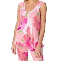 Ellen Tracy Cropped PJ Set