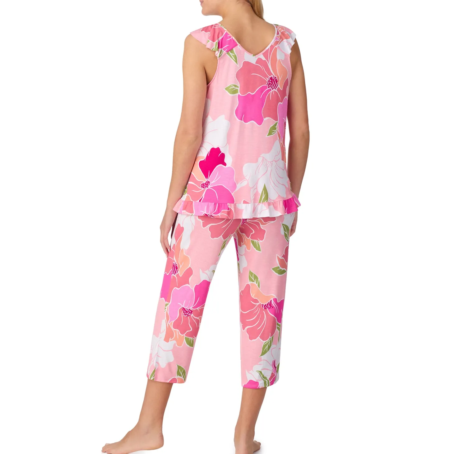 Ellen Tracy Cropped PJ Set