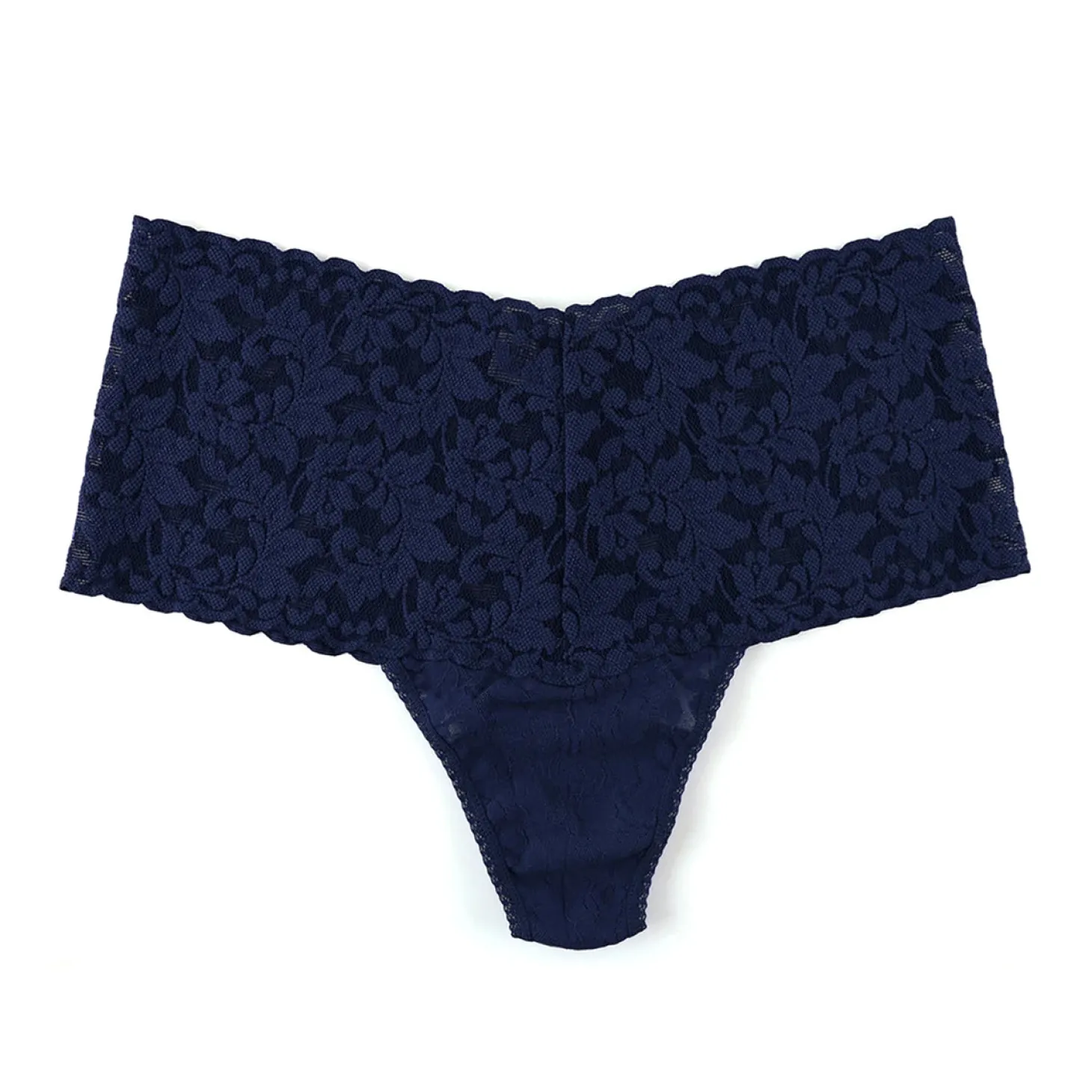 Hanky Panky Lace Retro Rise Thong