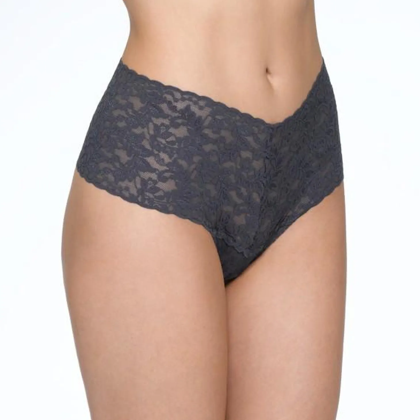 Hanky Panky Lace Retro Rise Thong