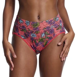 Hanky Panky Printed Lace French Full Brief