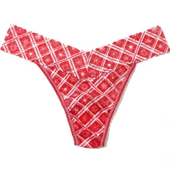 Hanky Panky Printed Lace Original Rise Thong