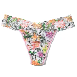 Hanky Panky Printed Lace Original Rise Thong