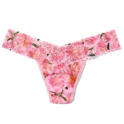 Hanky Panky Printed Lace Low Rise Thong