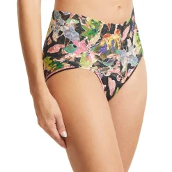 Hanky Panky Printed Lace V-Kini Retro Briefs