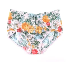 Hanky Panky Printed Lace V-Kini Retro Briefs