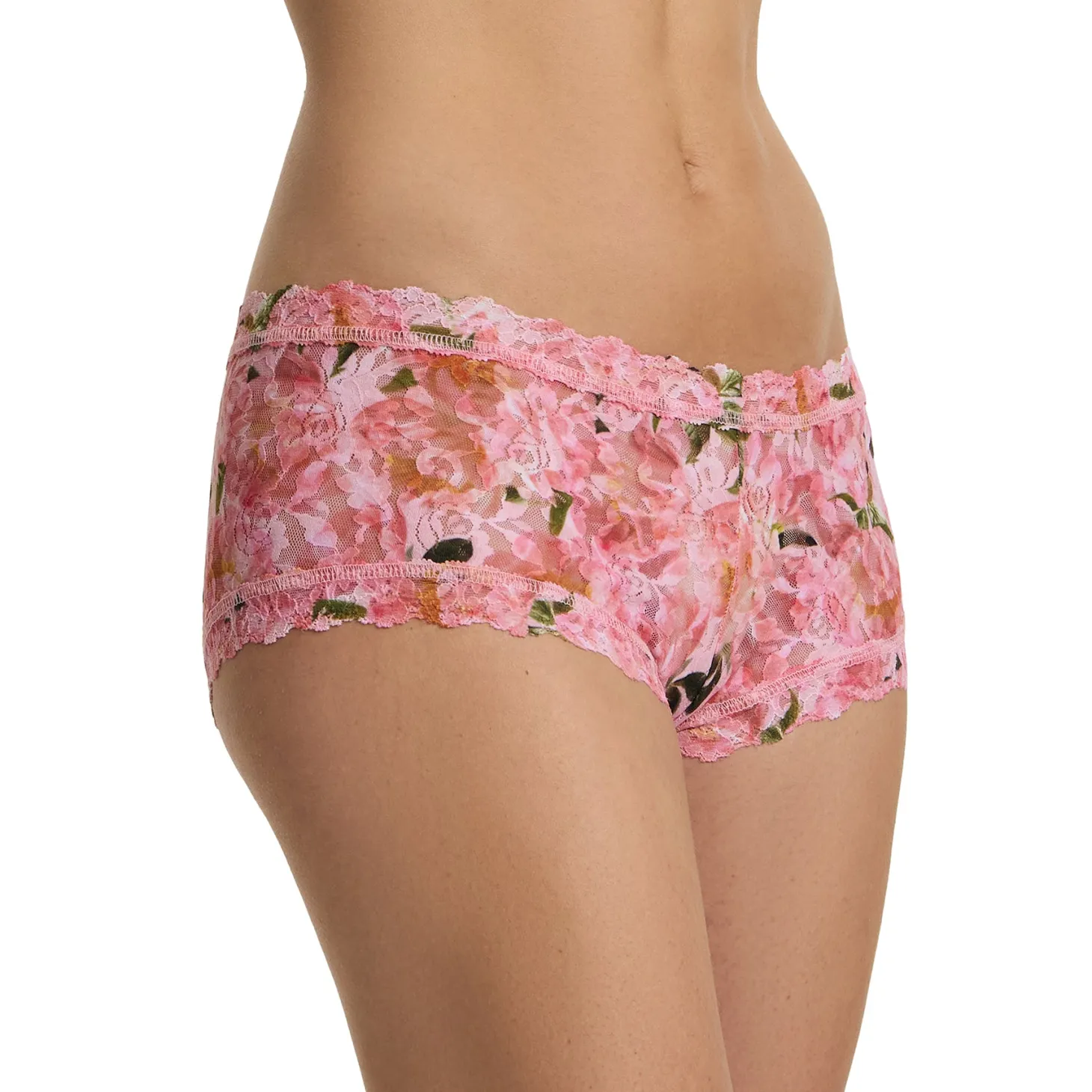 Hanky Panky Printed Lace Boyshort