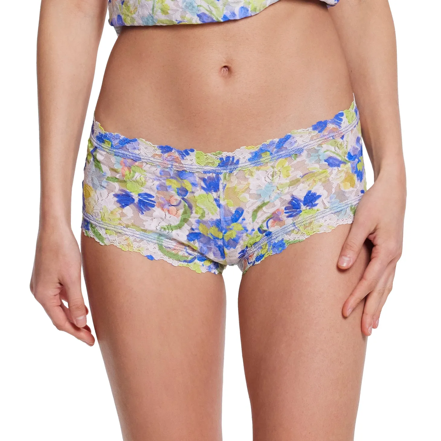 Hanky Panky Printed Lace Boyshort