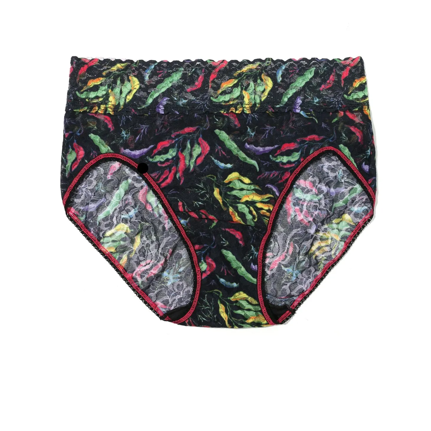 Hanky Panky Printed Lace French Full Brief
