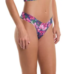 Hanky Panky Printed Lace Low Rise Thong