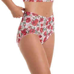 Hanky Panky Printed Lace V-Kini Retro Briefs