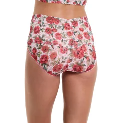 Hanky Panky Printed Lace V-Kini Retro Briefs
