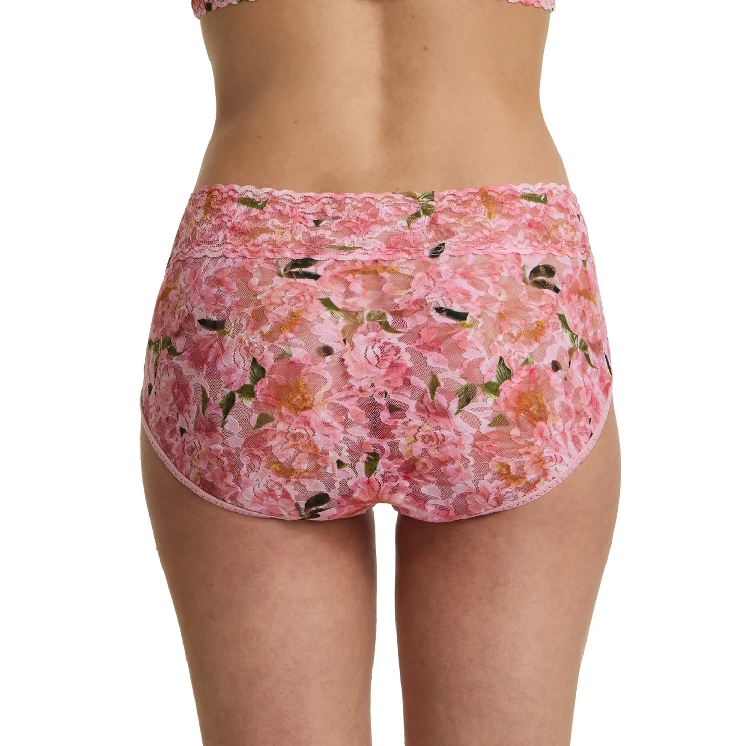 Hanky Panky Printed Lace French Full Brief