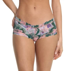 Hanky Panky Printed Lace Boyshort