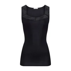 Hanro Cotton Delight Lace Trim Tank Top