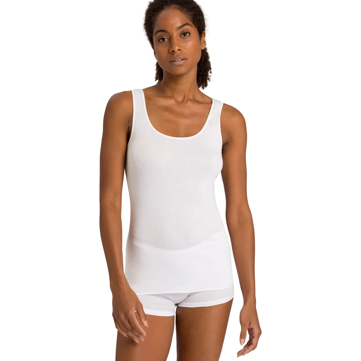 Hanro Cotton Seamless Tank Top