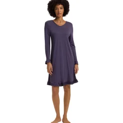 Hanro Long Sleeve V-Neck Chemise