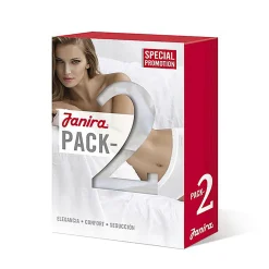 Janira Esencial Cotton Classic Brief 2-Pack