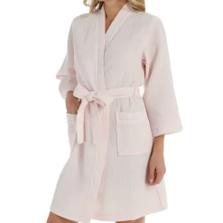 Kayanna Waffle Kimono Spa Robe