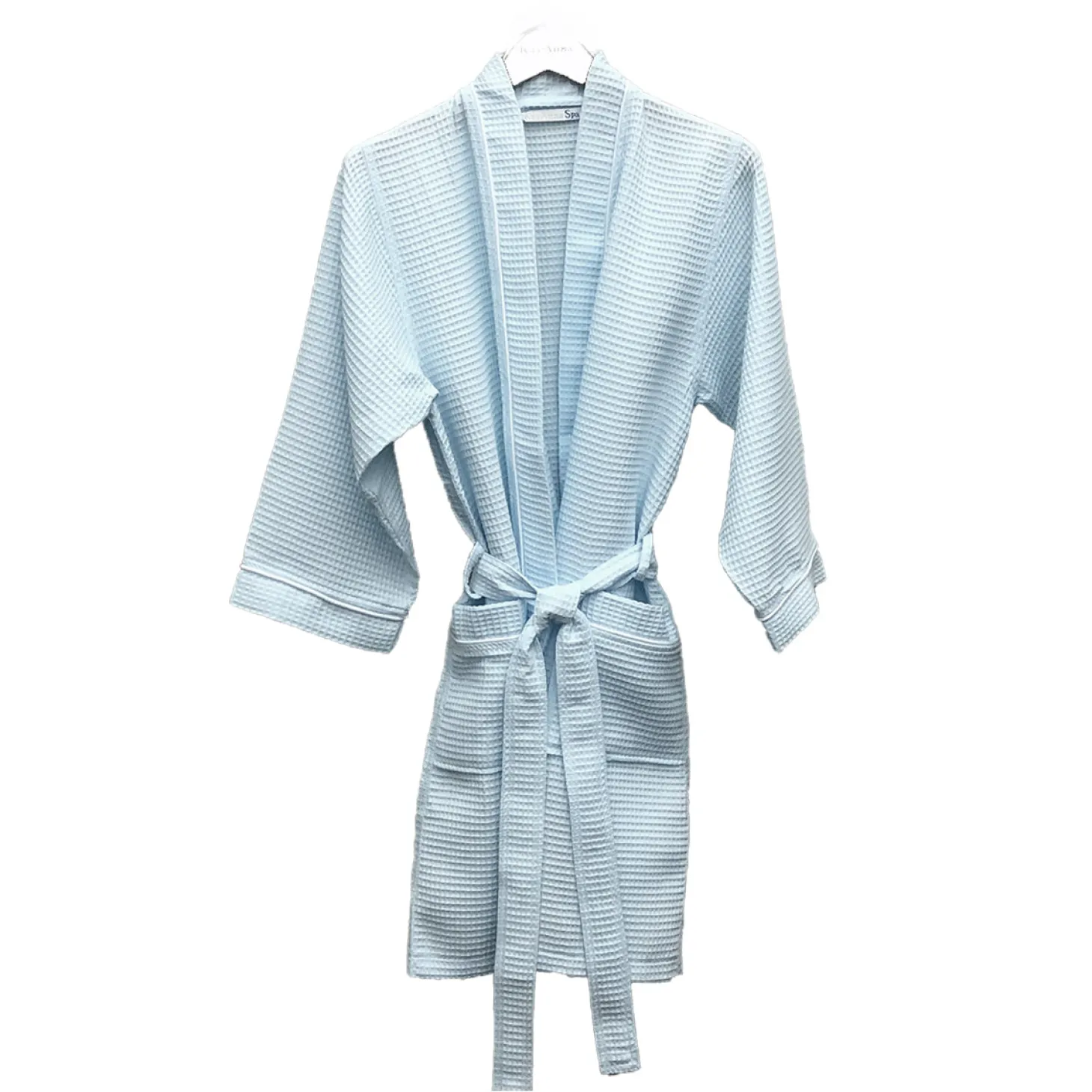 Kayanna Waffle Kimono Spa Robe