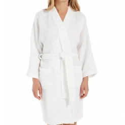 Kayanna Waffle Kimono Spa Robe