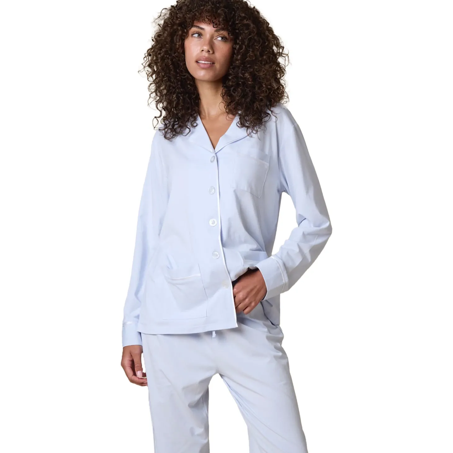 Kip Pyjamas Luxe Stretch Cotton