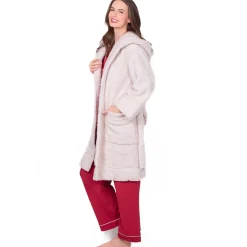 LatteLove Hooded Sherpa Robe