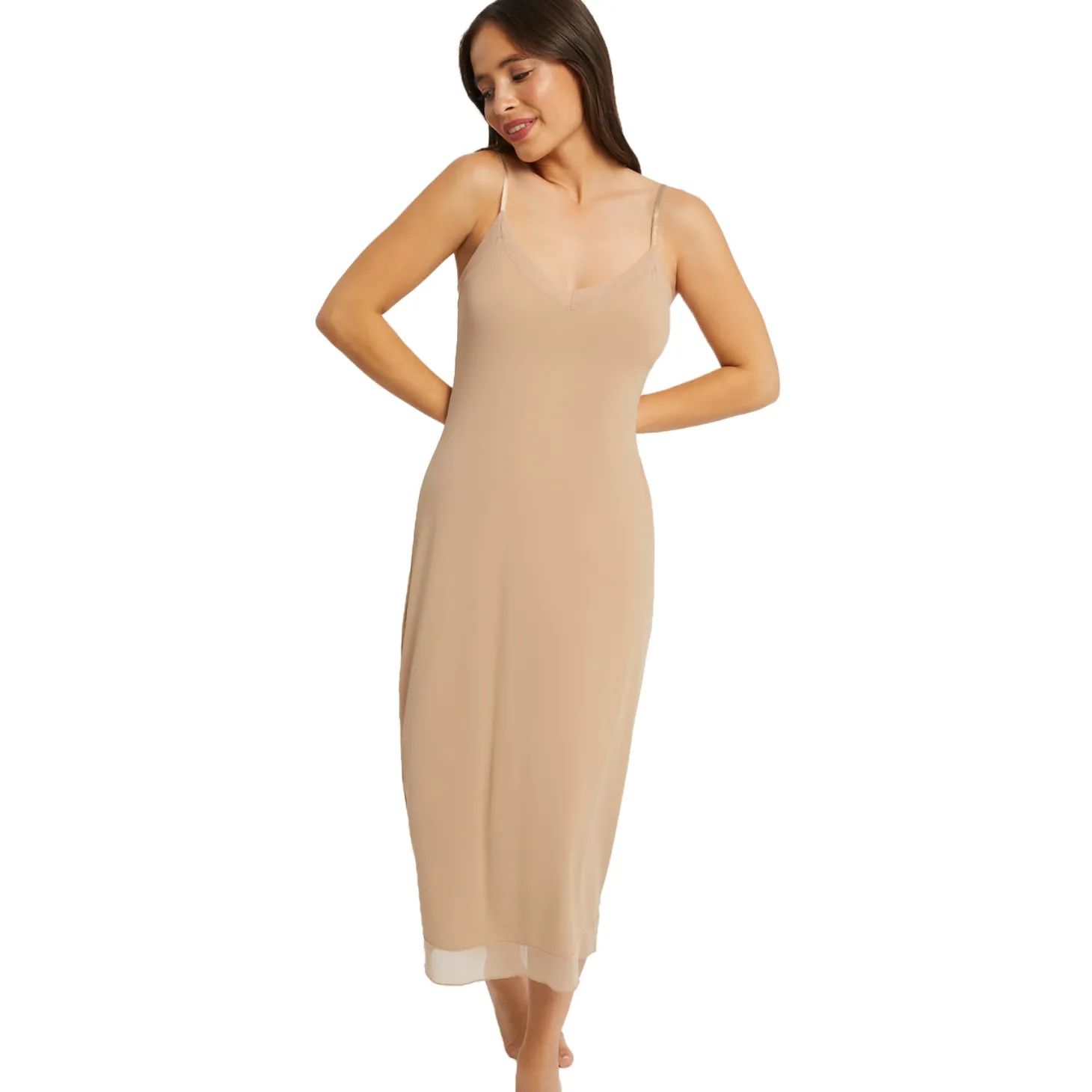 Montelle 48" VNeck Maxi Slip