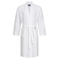 Morgenstern Luca Unisex Cotton Waffle Long Wrap Robe
