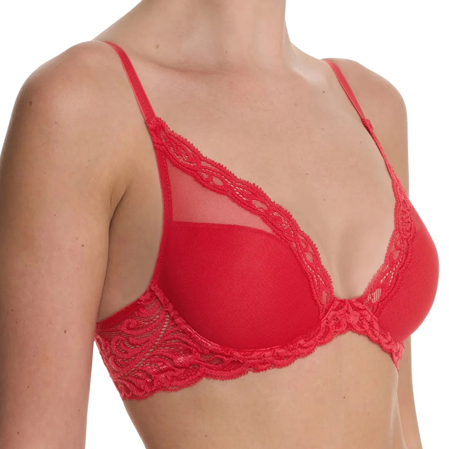 Natori Feathers Plunge Bra