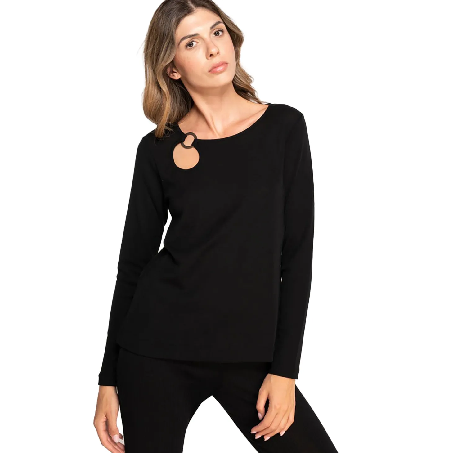 Oscalito Acesorio Anelo Long Sleeve Top