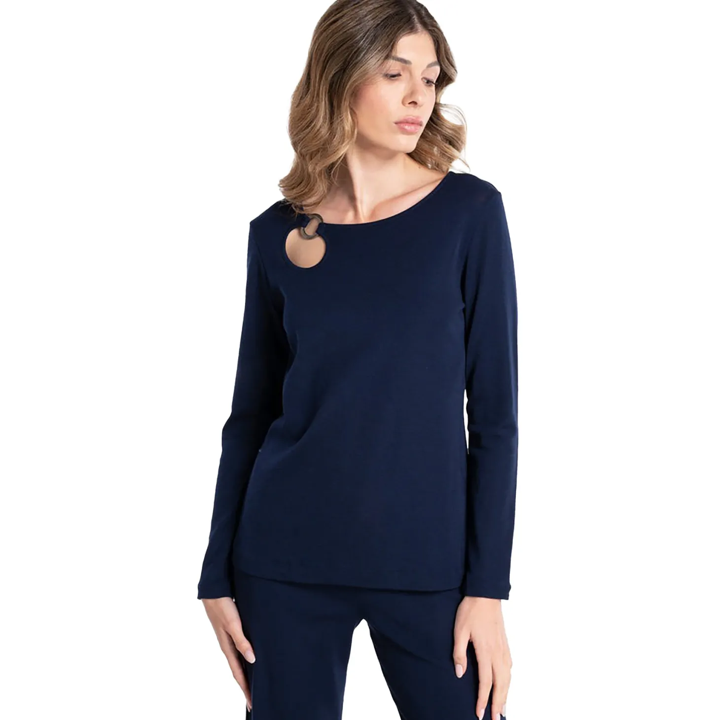 Oscalito Acesorio Anelo Long Sleeve Top