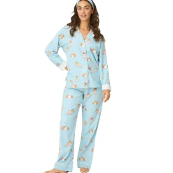 PJ Salvage Beary Cute Flannel PJ Set