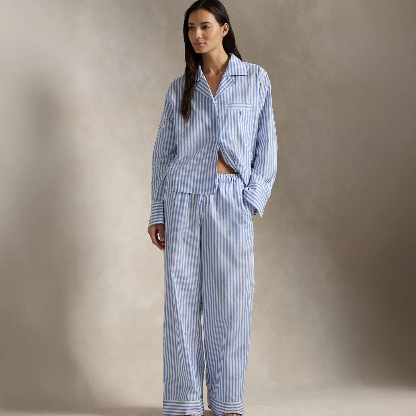 Polo by Ralph Lauren Classic Button Up PJ Set