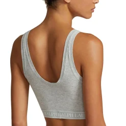 Polo by Ralph Lauren Logo Elastic Cropped Tank Top