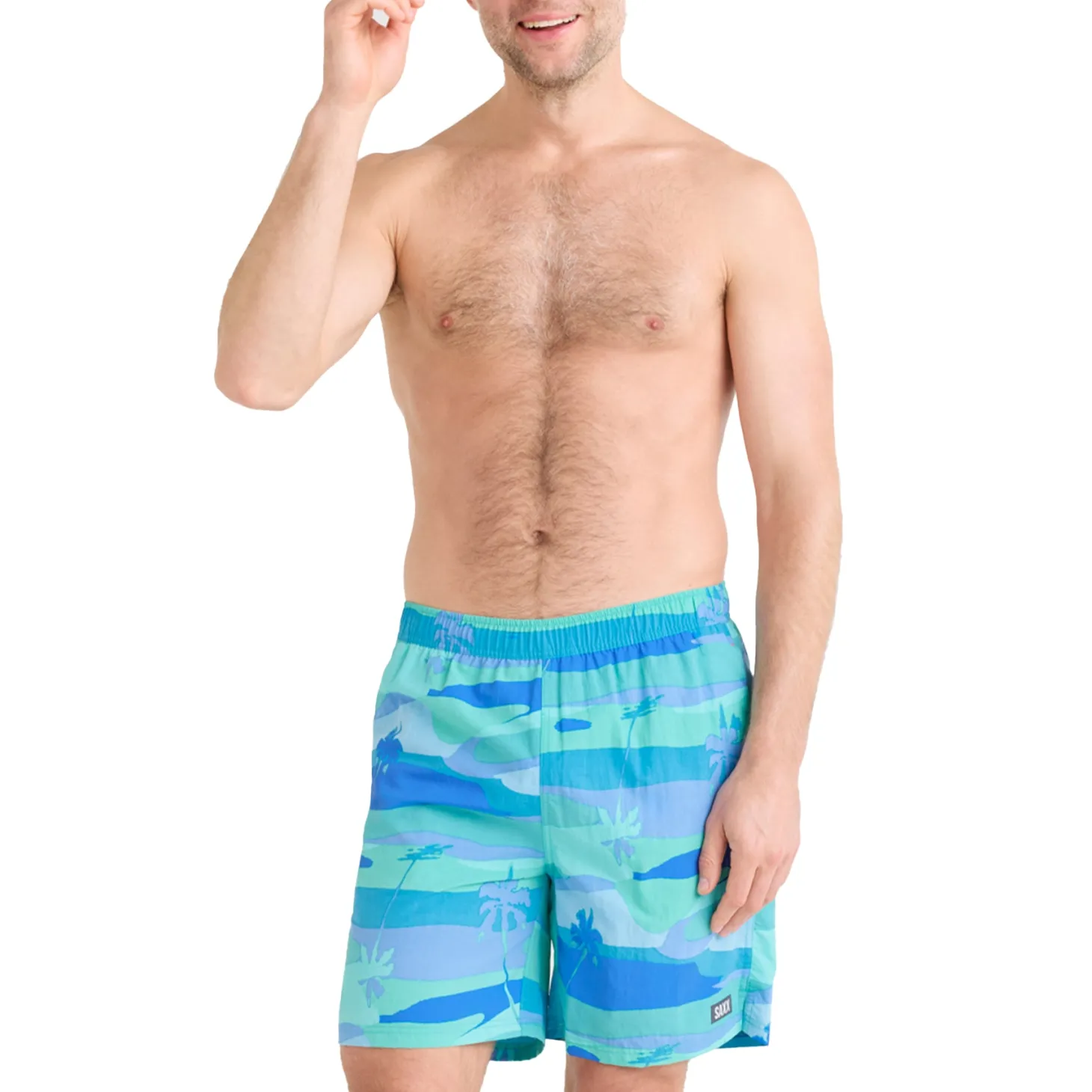 SAXX Swim Trunk 7" Go Coastal 2N1