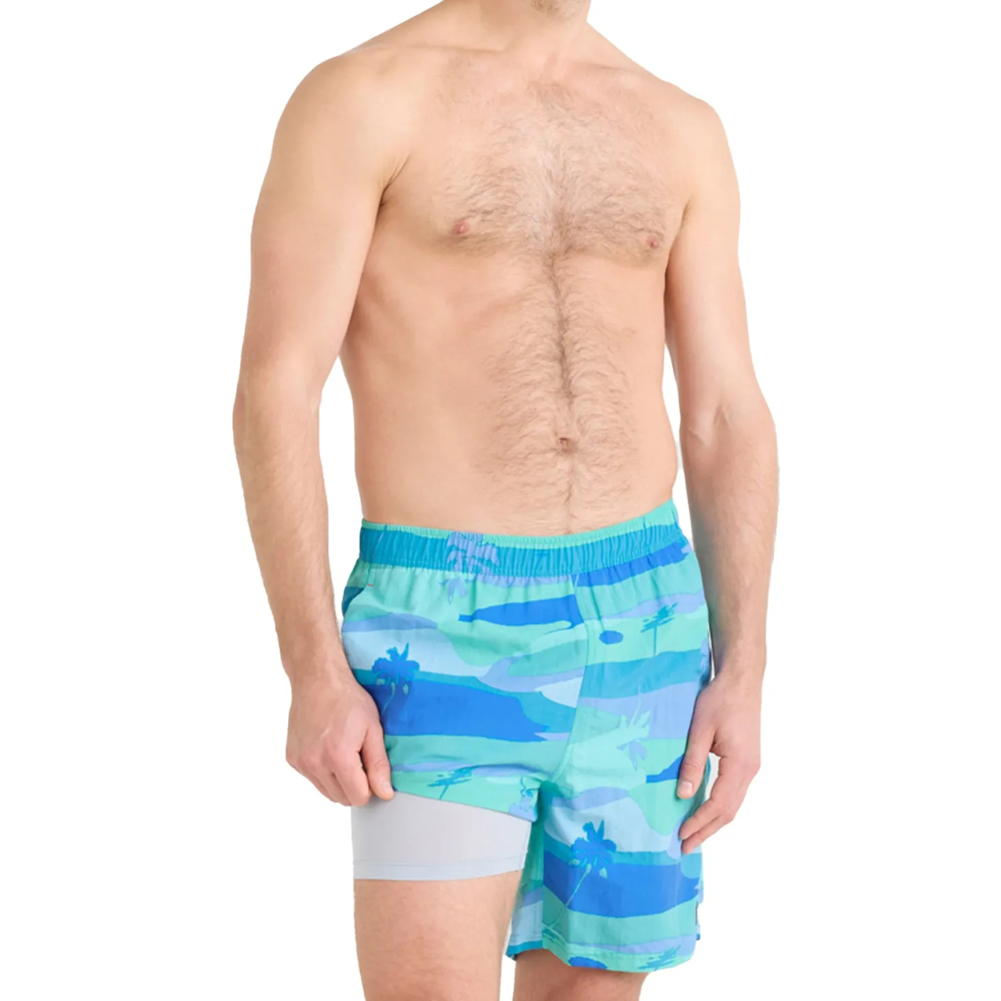 SAXX Swim Trunk 7" Go Coastal 2N1