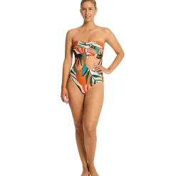 SeaLevel Twist Bandeau One Piece Swimsuit